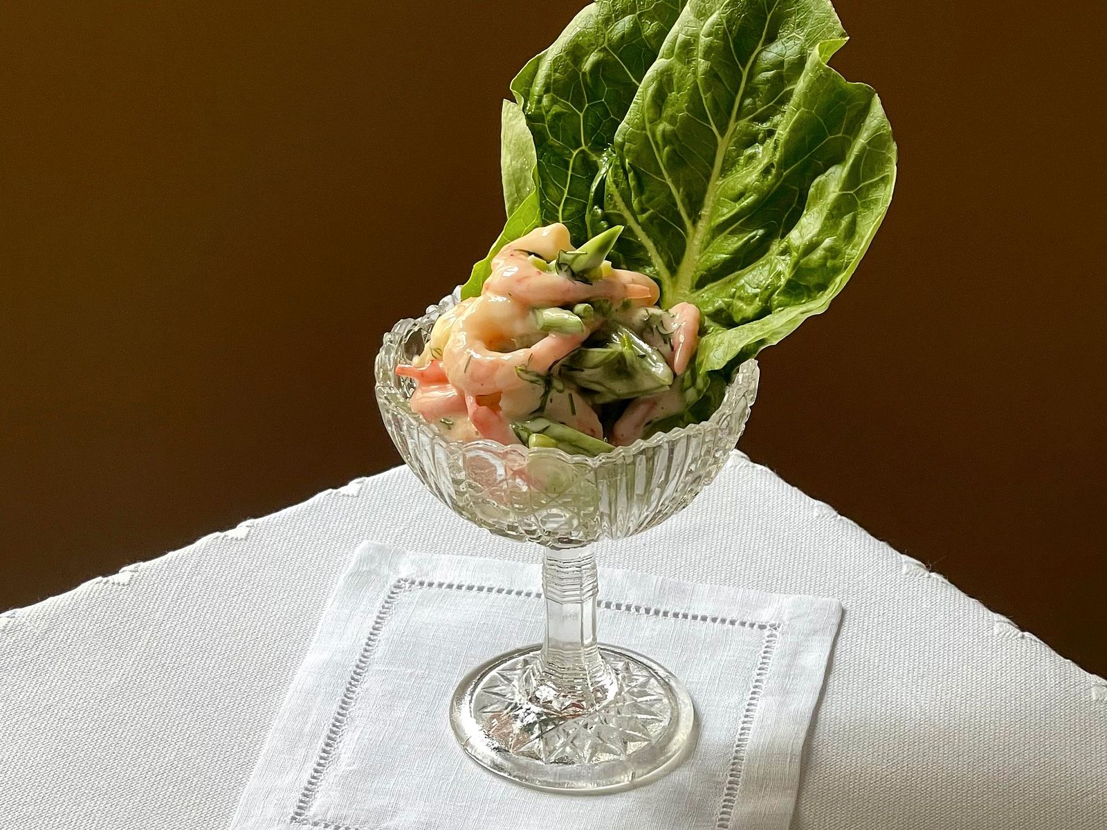Forrett med reker: Rekecocktail med en moderne tvist | Oppskrift